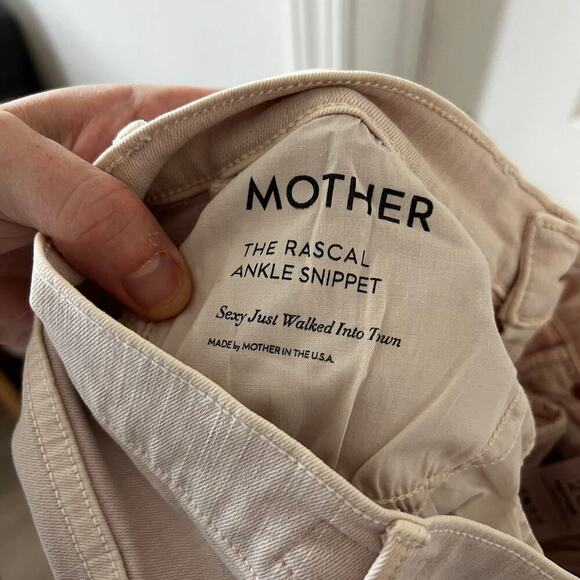 MOTHER The Rascal Ankle Snippet in Sexy Just Walked Into Town Size 26 - Picture 6 of 8